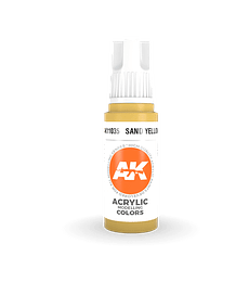 Pintura AK Interactive: Sand Yellow 17ml 