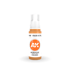 Pintura AK Interactive: Volcanic Yellow 17ml 