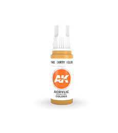 Pintura AK Interactive: Dirty Yellow 17ml 