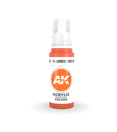 Pintura AK Interactive: Fluorescent Orange 17ml 
