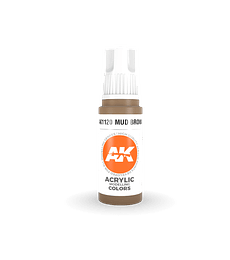Pintura AK Interactive: Mud Brown 17ml 