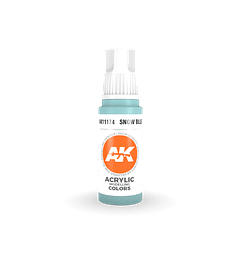 Pintura AK Interactive: Snow Blue 17ml 