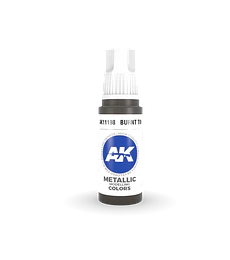 Pintura AK Interactive: Burnt Tin 17ml 