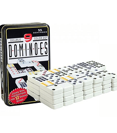 Domino Double 9 Color Dot