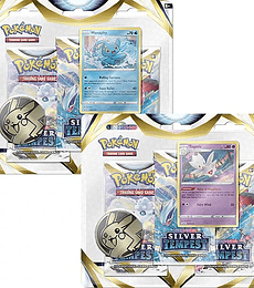 Pokémon Silver Tempest 3 Pack Blister (Inglés)