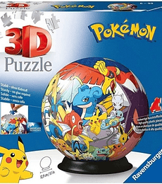 Puzzle 3D Pokemon