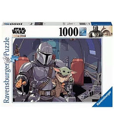 Puzzle 1000 Pcs - Star Wars: The Mandalorian Ravensburger