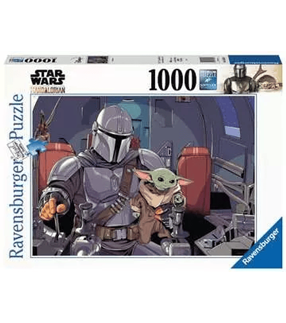 Puzzle 1000 Pcs - Star Wars: The Mandalorian Ravensburger