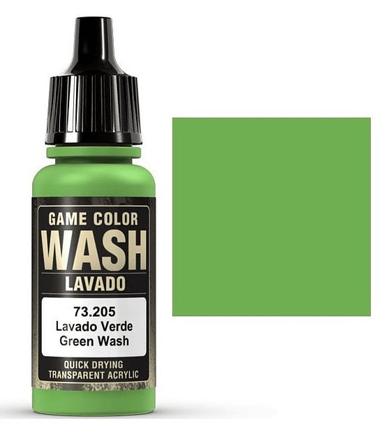 Game Color Washes: Verde