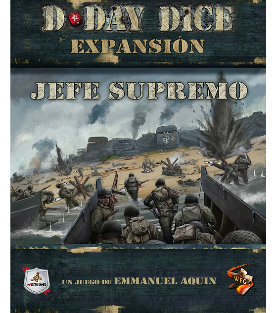Preventa - D-Day Dice Exp: Jefe Supremo