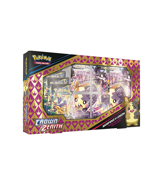 Pokémon TCG: Crown Zenith - Morpeko V-Union Premium Playmat Collection (Español)