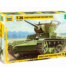 ZVEZDA Soviet Light Tank T-26