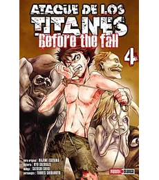 Attack on Titan: Antes de la caida Vol.4
