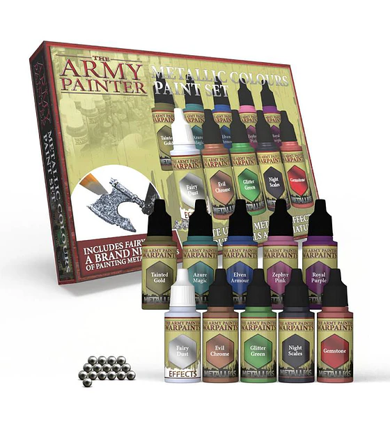 The Army Painter: Metallic Colours Paint Set