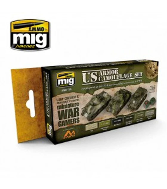 US ArmorCamouflage Set de Pinturas