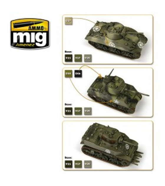 US ArmorCamouflage Set de Pinturas