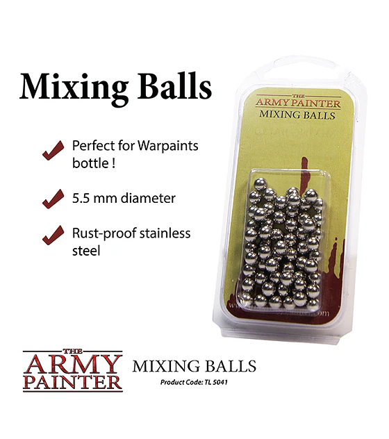 Bolas de Metal para Mezclas Mixing Balls The Army Painter