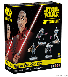 Star Wars Shatterpoint Twice Pride, Count Dooku Squad Pack