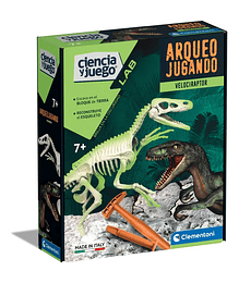 Arqueojugando Velociraptor