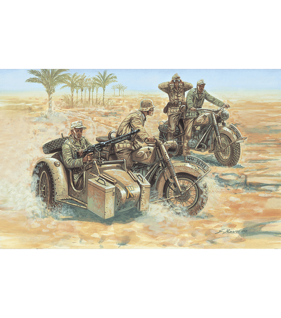 ITALERI WWII - GERMAN MOTORCYCLES