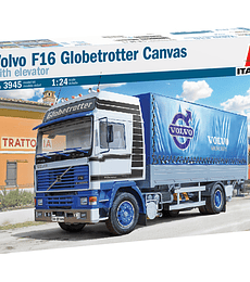 ITALERI VOLVO F16 Globetrotter Canvas Truck w/elev.