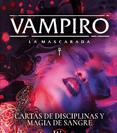 Vampiro: La Mascarada 5ta ed: Cartas de Disciplinas y Magia de Sangre