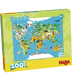 Puzzle Infantil - Mapamundi Haba