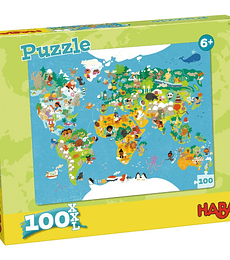 Puzzle Infantil - Mapamundi Haba