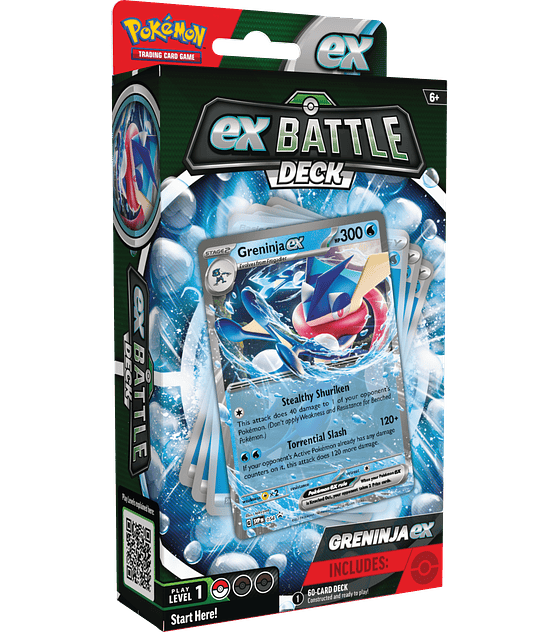 Pokémon Barajas Combate EX - Greninja EX y Kangaskhan EX (ING)