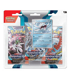 Pokemon TCG: Paradox Rift 3-Pack Blister (Español)