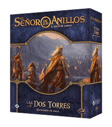 El Señor de los Anillos LCG Las Dos Torres expansión de saga