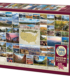 Puzzle 2000 Piezas Cobble Hill - National Parks of the United States