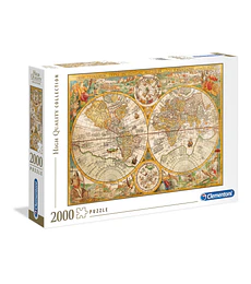 Preventa - Puzzle 2000 Pcs - Ancient Map Clementoni