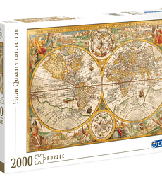 Puzzle 2000 Pcs - Ancient Map Clementoni