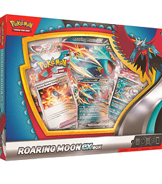 Pokémon TCG: Roaring Moon/Iron Valiant Ex Box (Inglés)