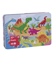 APLI: Puzzle Dinosaurio 48 Piezas