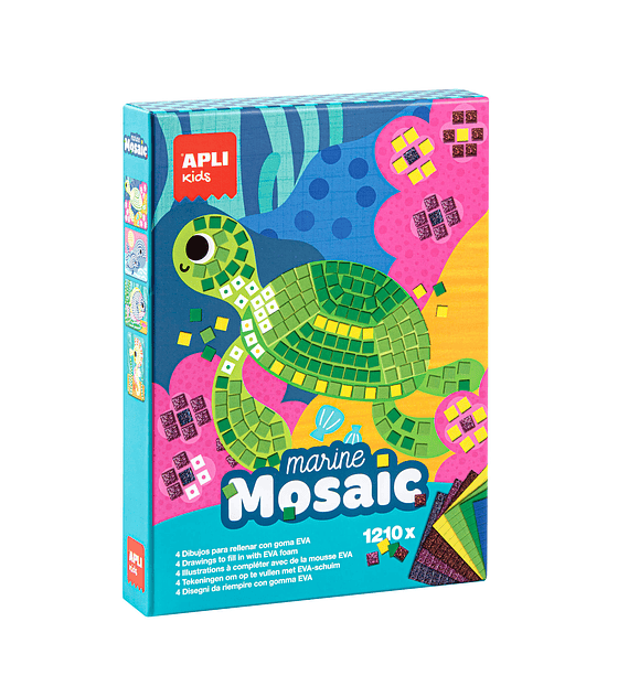 Fogli Gomma EVA Stampata Leopardo APLI Kids - 3 Fogli 600x400 Mm - Foto 6