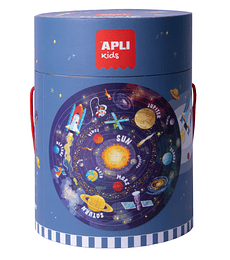 APLI: Puzzle Circular Sistema Solar 48 Piezas