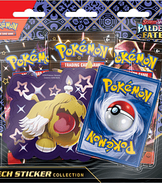 Pokemon TCG Scarlet & Violet - Paldean Fates Tech Sticker Collection (Español)