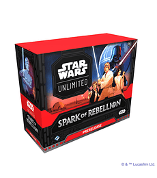 Star Wars Unlimited: Spark of Rebellion Prerelease Box (Español)