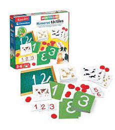 Numeros Tactiles Montessori Clementoni
