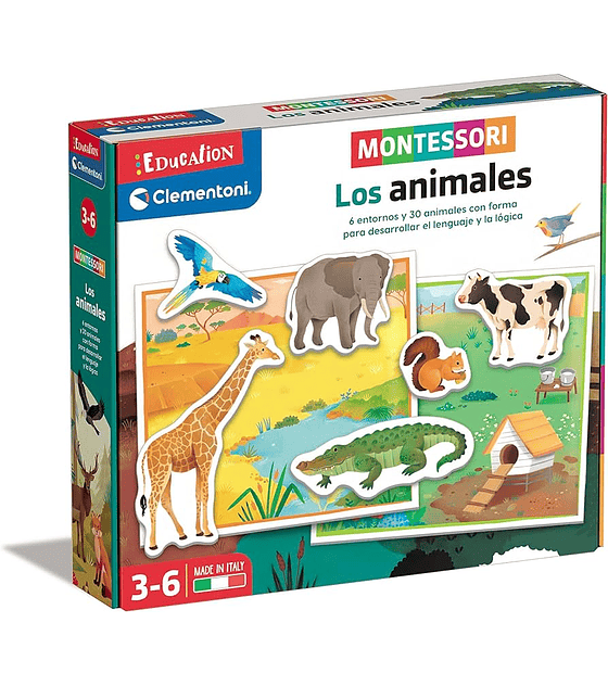 Los Animales Montessori Clementoni