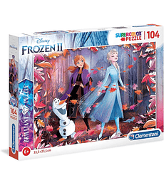 Puzzle Clementoni 104 Pcs - Disney Frozen 2