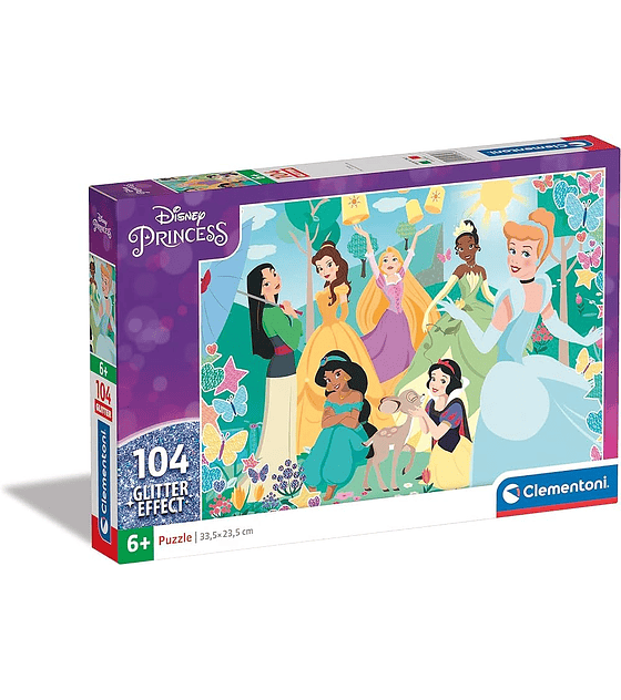 Puzzle Clementoni 104 Pcs - Princesas Disney