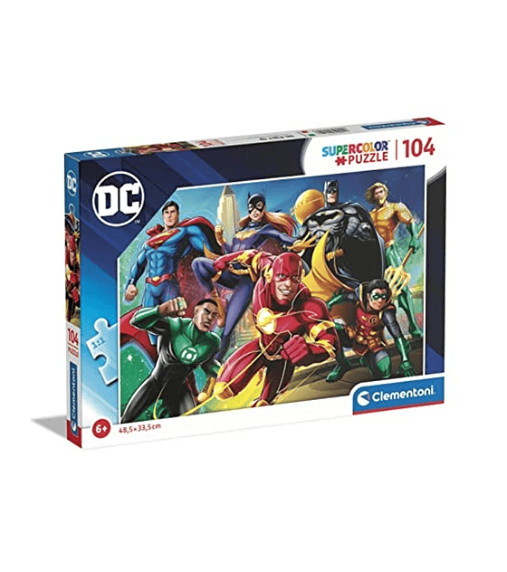 Puzzle Clementoni 104 Pcs - DC Comics