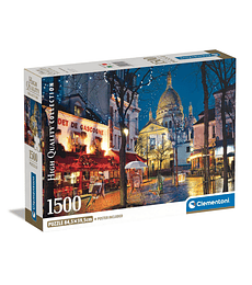 Puzzle Clementoni 1500 Pcs - Paris Montmartre Caja Compacta