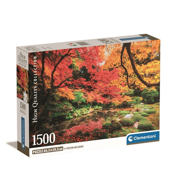 Puzzle Clementoni 1500 Pcs - Autumn Park Caja Compacta