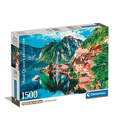 Puzzle Clementoni 1500 Pcs - Hallstatt Caja Compacta