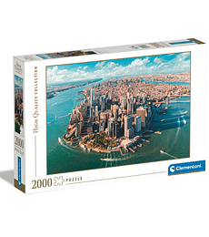 Puzzle Clementoni 2000 Pcs - Bajo Manhattan, Nueva York