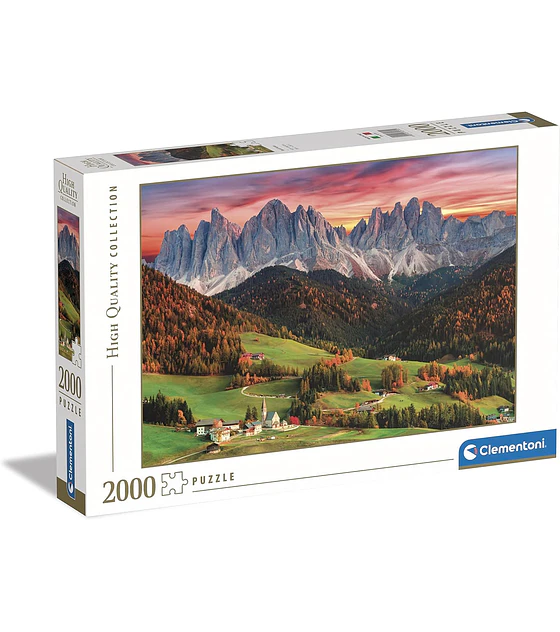 Preventa - Puzzle Clementoni 2000 Pcs - Val Di Funes